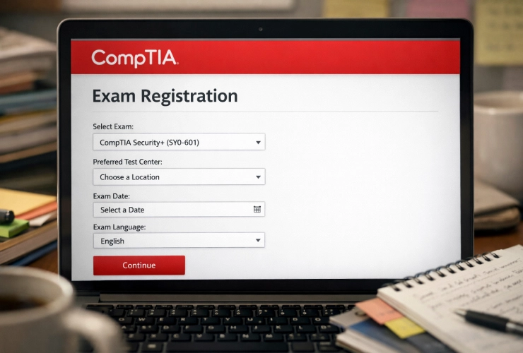 CompTIA Exam Registration Process